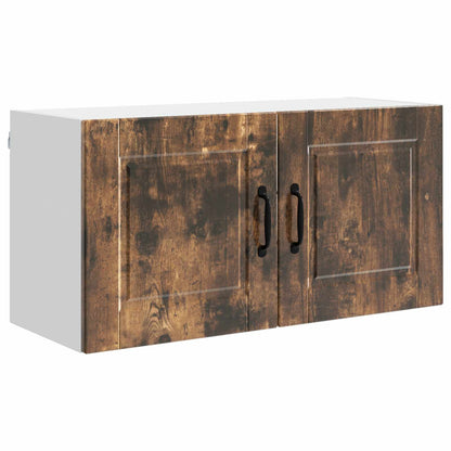 Pannello lavastoviglie con porta Rovere fumé 80 x 31 x 40 cm | homemem39