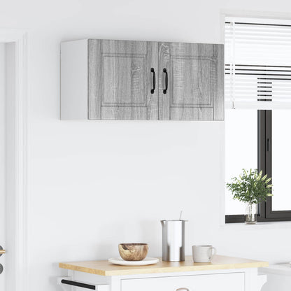 Pannello lavastoviglie con porta Grigio Sonoma 80 x 31 x 40 cm | homemem39