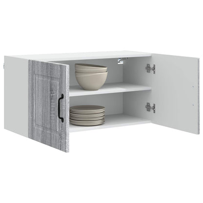 Pannello lavastoviglie con porta Grigio Sonoma 80 x 31 x 40 cm | homemem39