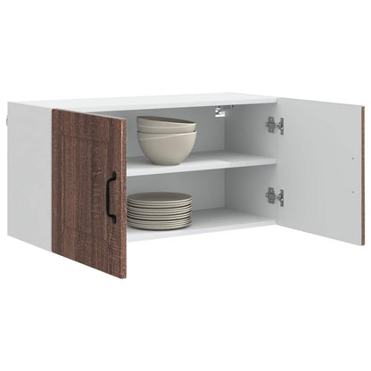Armadietto a muro PORTO Rovere Marrone 80 x 31 x 40 cm