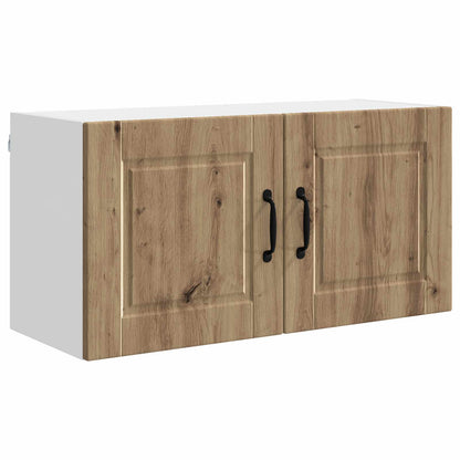 Armadietto a muro PORTO Rovere artigianale 80 x 31 x 40 cm