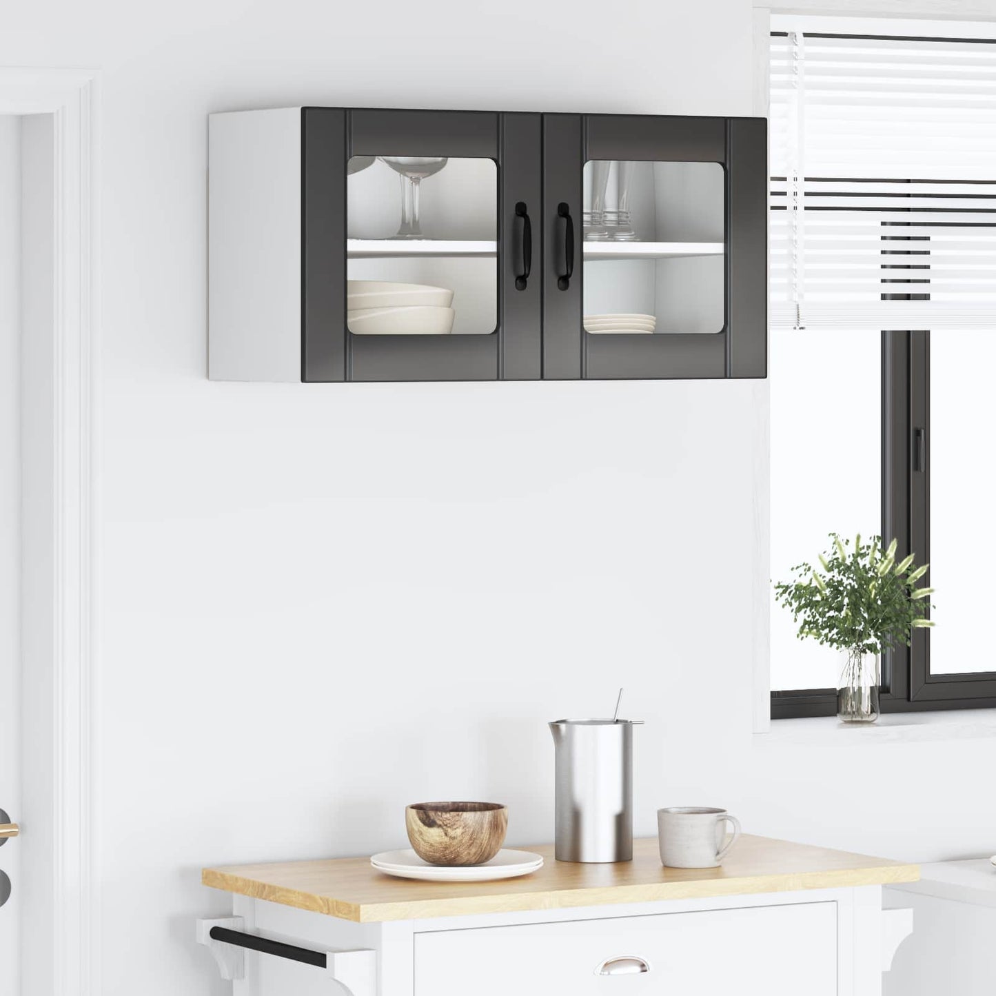 Pannello lavastoviglie Nero 80 x 31 x 40 cm Legno multistrato | homemem39