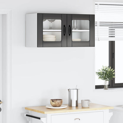 Pannello lavastoviglie Nero 80 x 31 x 40 cm Legno multistrato | homemem39