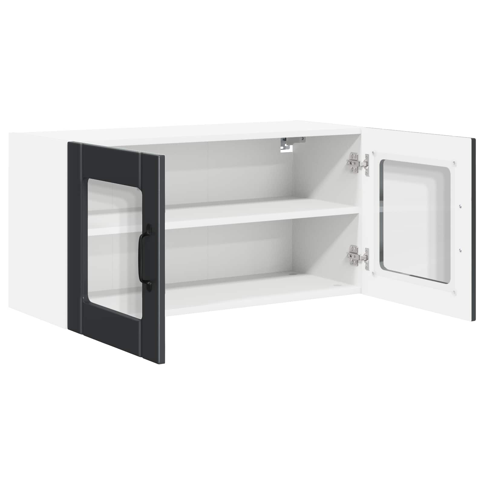Pannello lavastoviglie Nero 80 x 31 x 40 cm Legno multistrato | homemem39