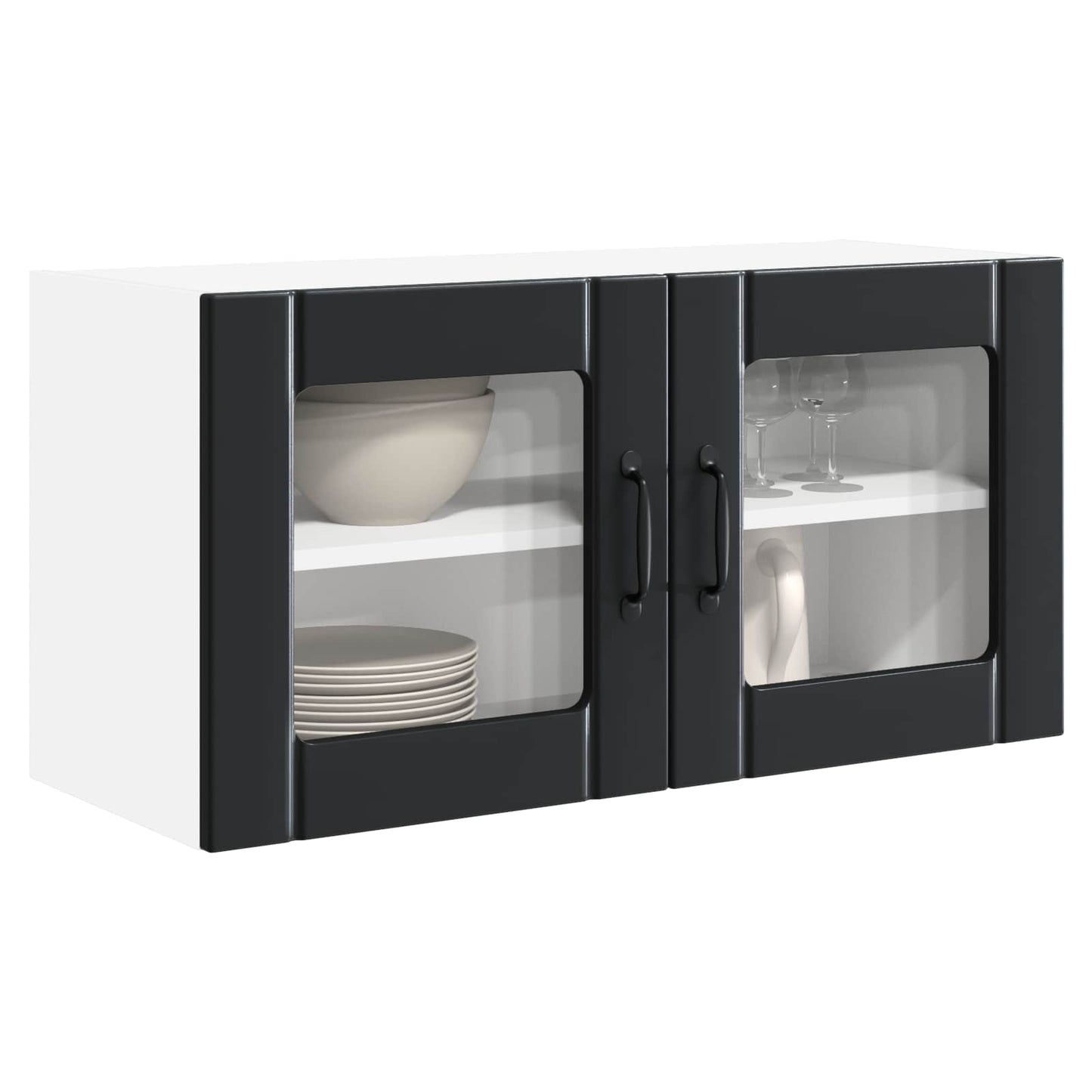 Pannello lavastoviglie Nero 80 x 31 x 40 cm Legno multistrato | homemem39