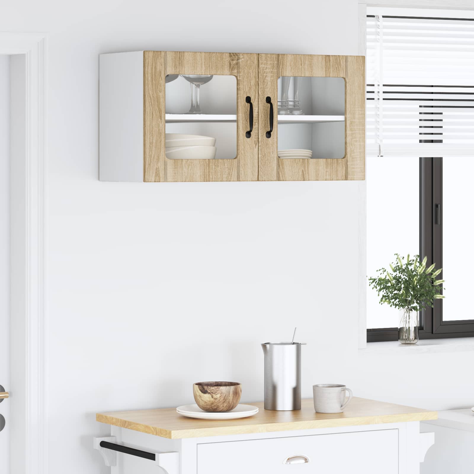 Pannello lavastoviglie con porta Rovere Sonoma 80 x 31 x 40 cm | homemem39