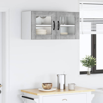 Pannello lavastoviglie con porta Grigio cemento 80 x 31 x 40 cm | homemem39