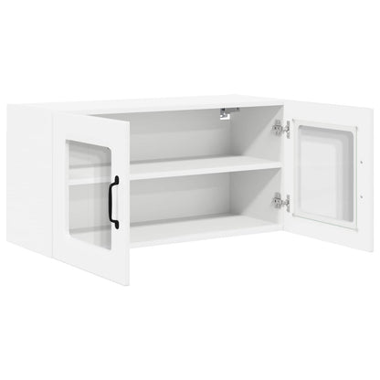 Pannello lavastoviglie con porta Bianco Lucido 80 x 31 x 40 cm | homemem39