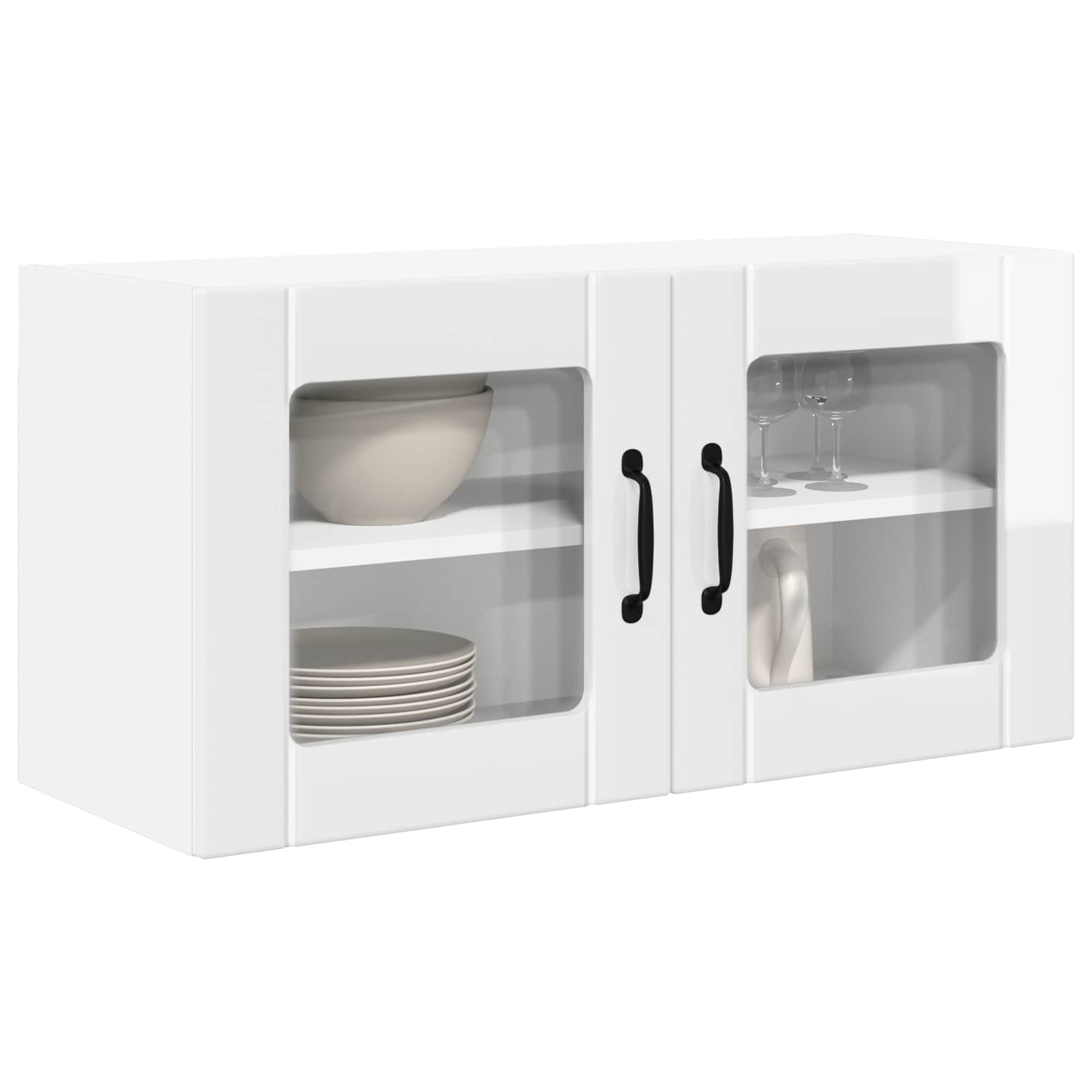 Pannello lavastoviglie con porta Bianco Lucido 80 x 31 x 40 cm | homemem39