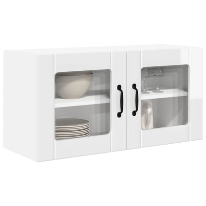 Pannello lavastoviglie con porta Bianco Lucido 80 x 31 x 40 cm | homemem39