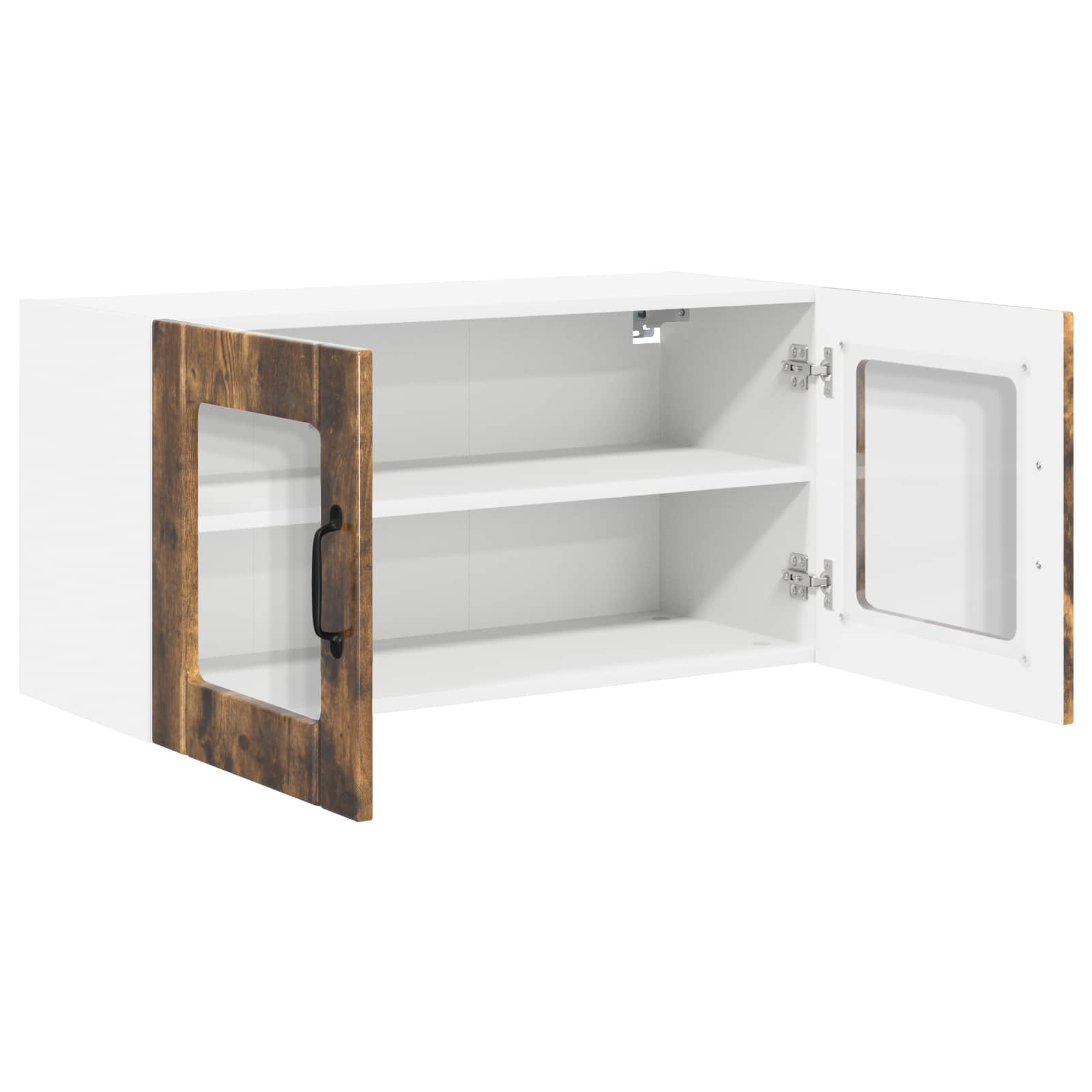 Pannello lavastoviglie con porta Rovere fumé 80 x 31 x 40 cm | homemem39