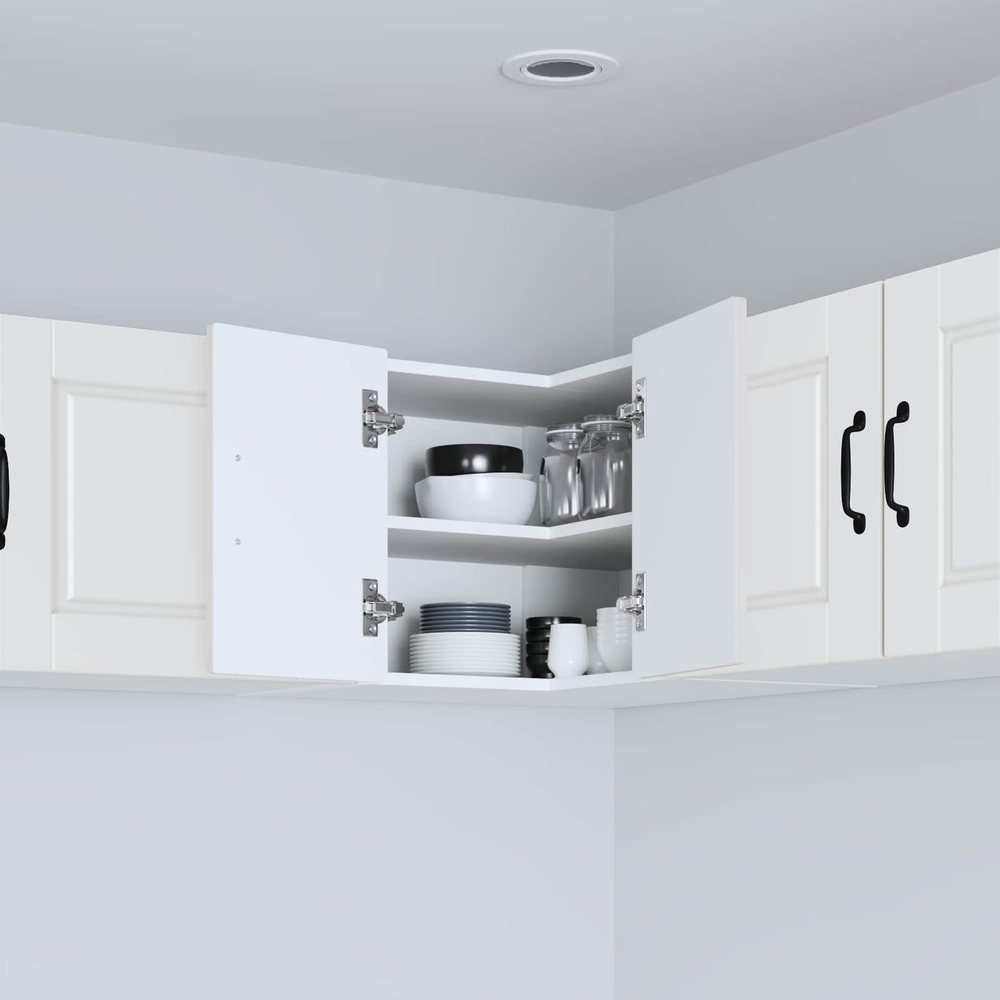 Pannello lavastoviglie Bianco 57 x 57 x 40 cm Legno multistrato | homemem39