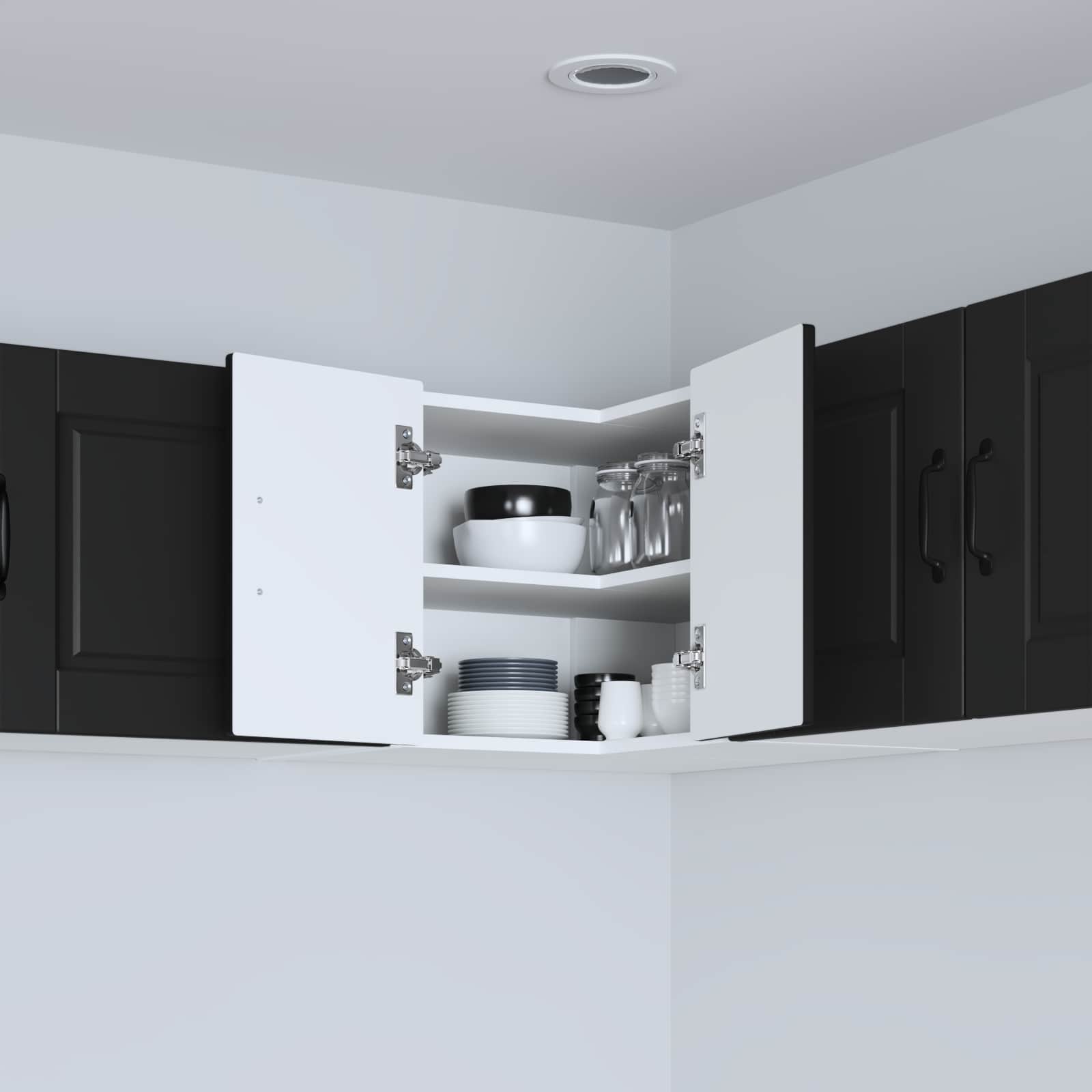 Pannello lavastoviglie Nero 57 x 57 x 40 cm Legno multistrato | homemem39
