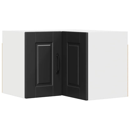 Mobile angolare per parete PORTO Nero 57 x 57 x 40 cm