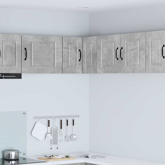 Mobile angolare per parete PORTO Grigio cemento 57 x 57 x 40 cm