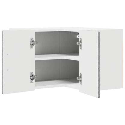 Mobile angolare per parete PORTO Grigio Sonoma 57 x 57 x 40 cm