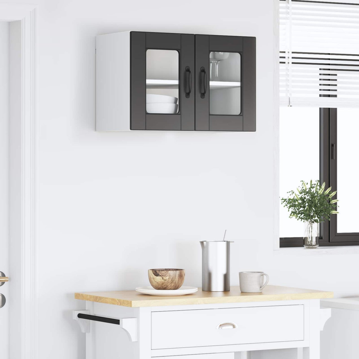 Pannello lavastoviglie Nero 60 x 31 x 40 cm Legno multistrato | homemem39
