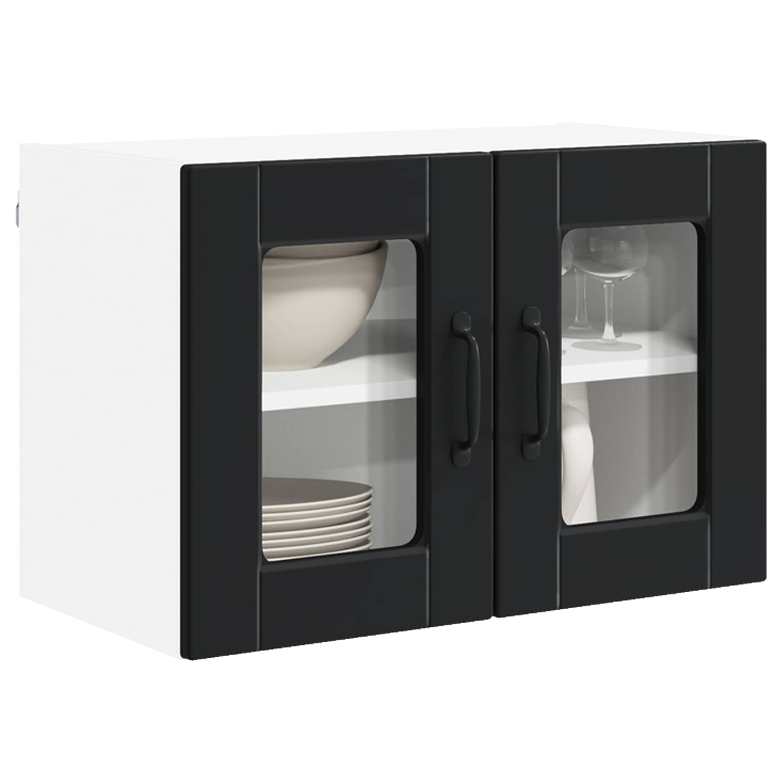 Pannello lavastoviglie Nero 60 x 31 x 40 cm Legno multistrato | homemem39