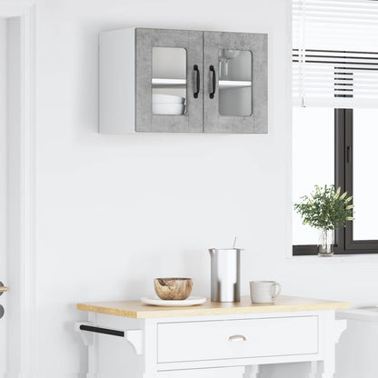 Mobile da cucina con lo scaffale Grigio cemento 60 x 31 x 40 cm | homemem39
