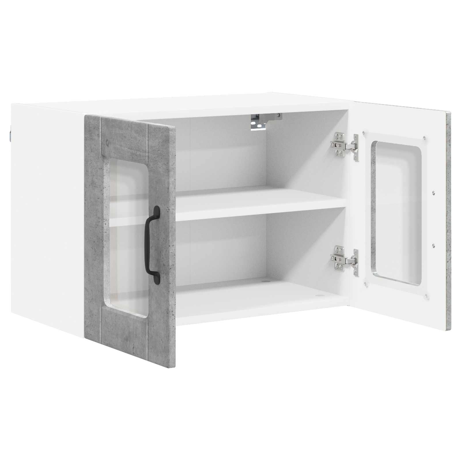 Pannello lavastoviglie 2 pcs Grigio cemento 60 x 31 x 40 cm | homemem39