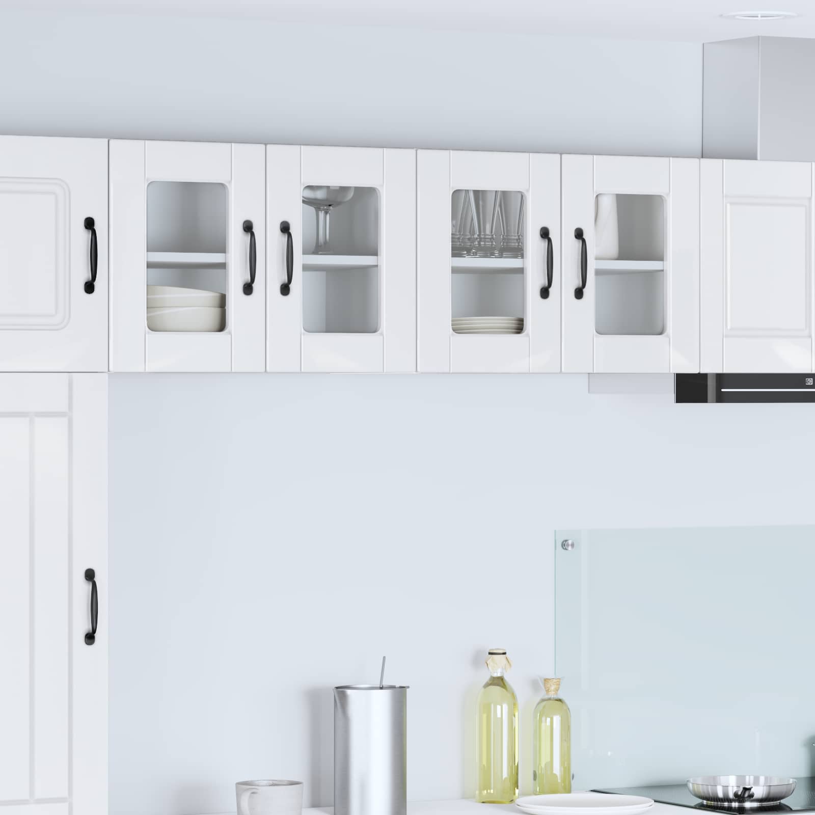 Pannello lavastoviglie con porta Bianco Lucido 60 x 31 x 40 cm | homemem39
