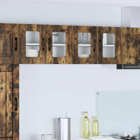 Pannello lavastoviglie con porta Rovere fumé 60 x 31 x 40 cm | homemem39