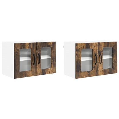 Pannello lavastoviglie 2 pcs Rovere fumé 60 x 31 x 40 cm | homemem39