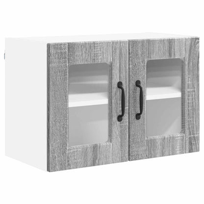Pannello lavastoviglie 2 pcs Grigio Sonoma 60 x 31 x 40 cm | homemem39