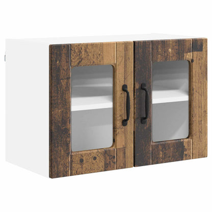 Pannello lavastoviglie 2 pcs Legno vecchio 60 x 31 x 40 cm | homemem39