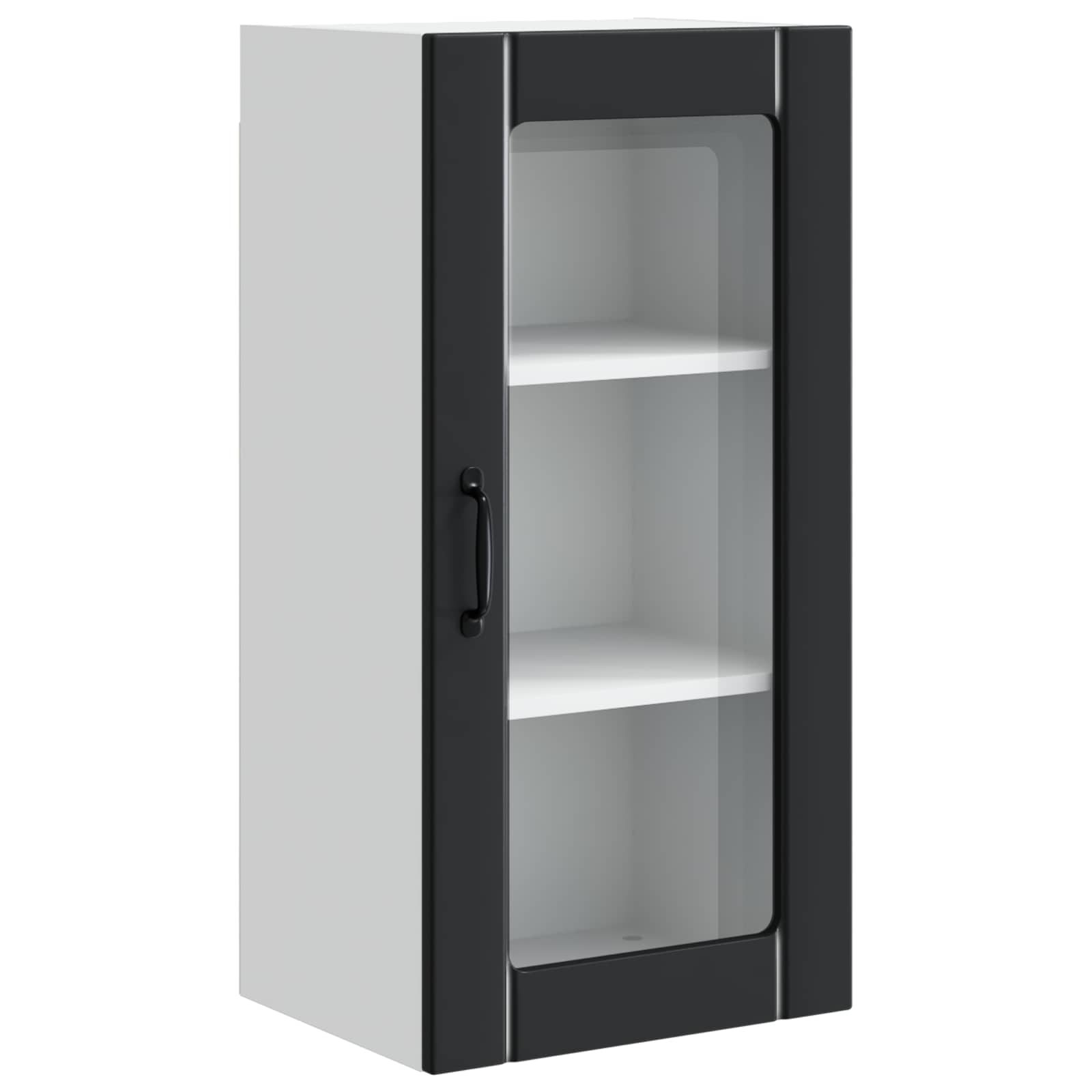 Pannello lavastoviglie con porta 2 pcs Nero 40 x 31 x 80 cm | homemem39