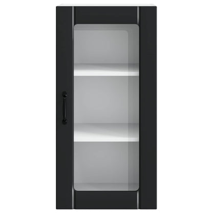 Pannello lavastoviglie con porta 2 pcs Nero 40 x 31 x 80 cm | homemem39