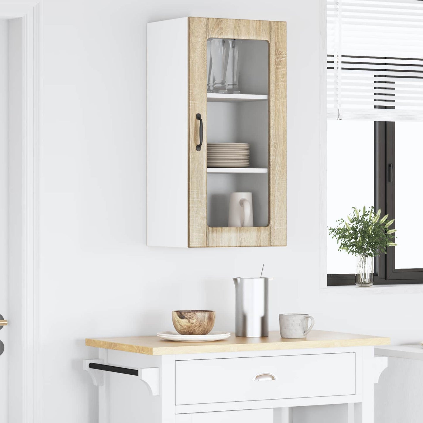 Pannello lavastoviglie con porta Rovere Sonoma 40 x 31 x 80 cm | homemem39