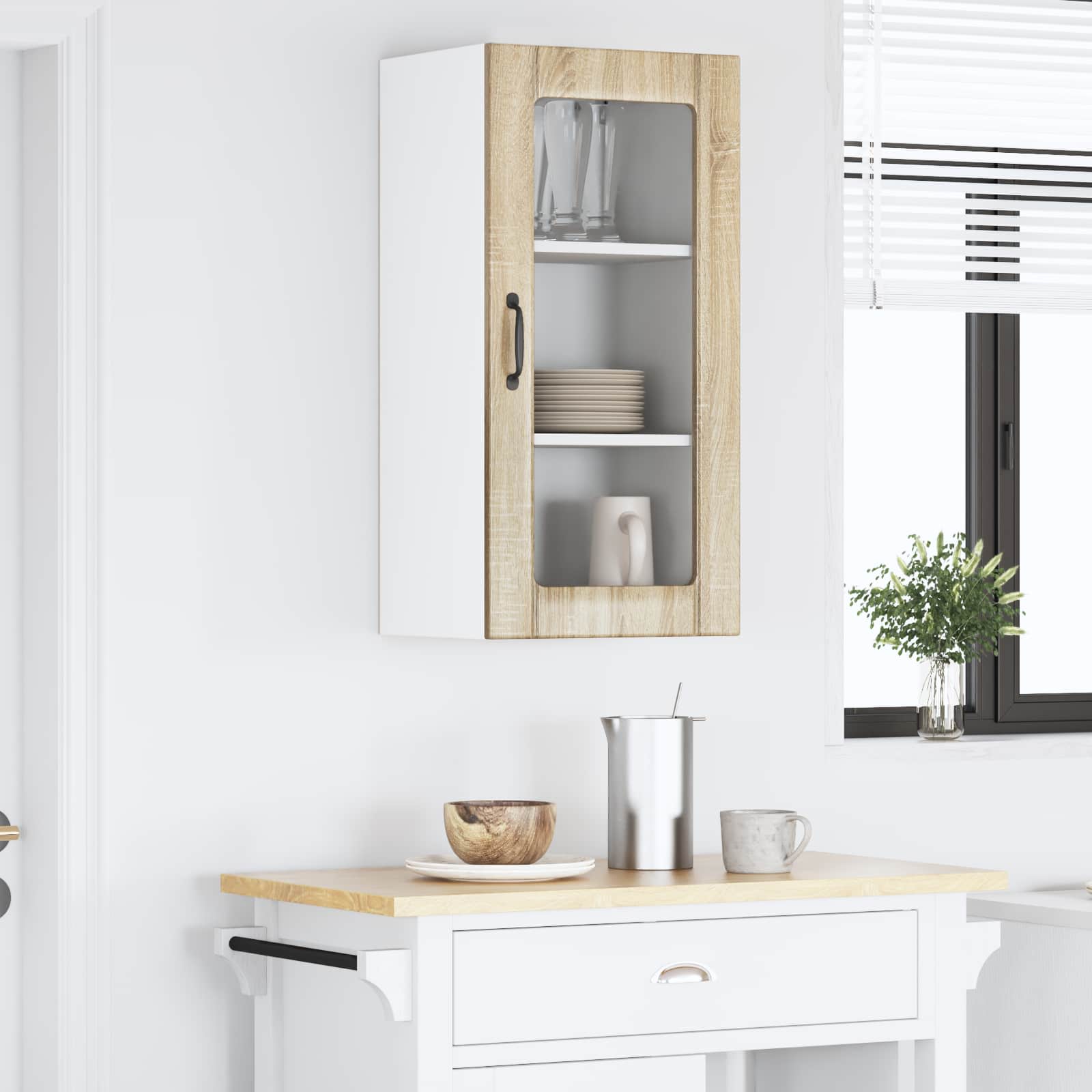 Pannello lavastoviglie con porta Rovere Sonoma 40 x 31 x 80 cm | homemem39