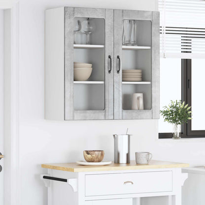 Pannello lavastoviglie 2 pcs Grigio cemento 40 x 31 x 80 cm | homemem39