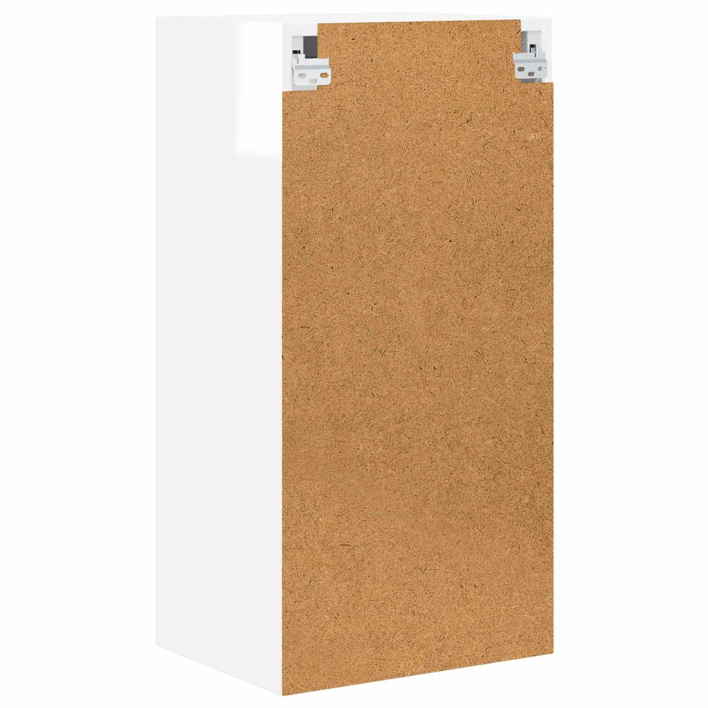 Mobile in vetro da parete PORTO 2 pcs Bianco Lucido