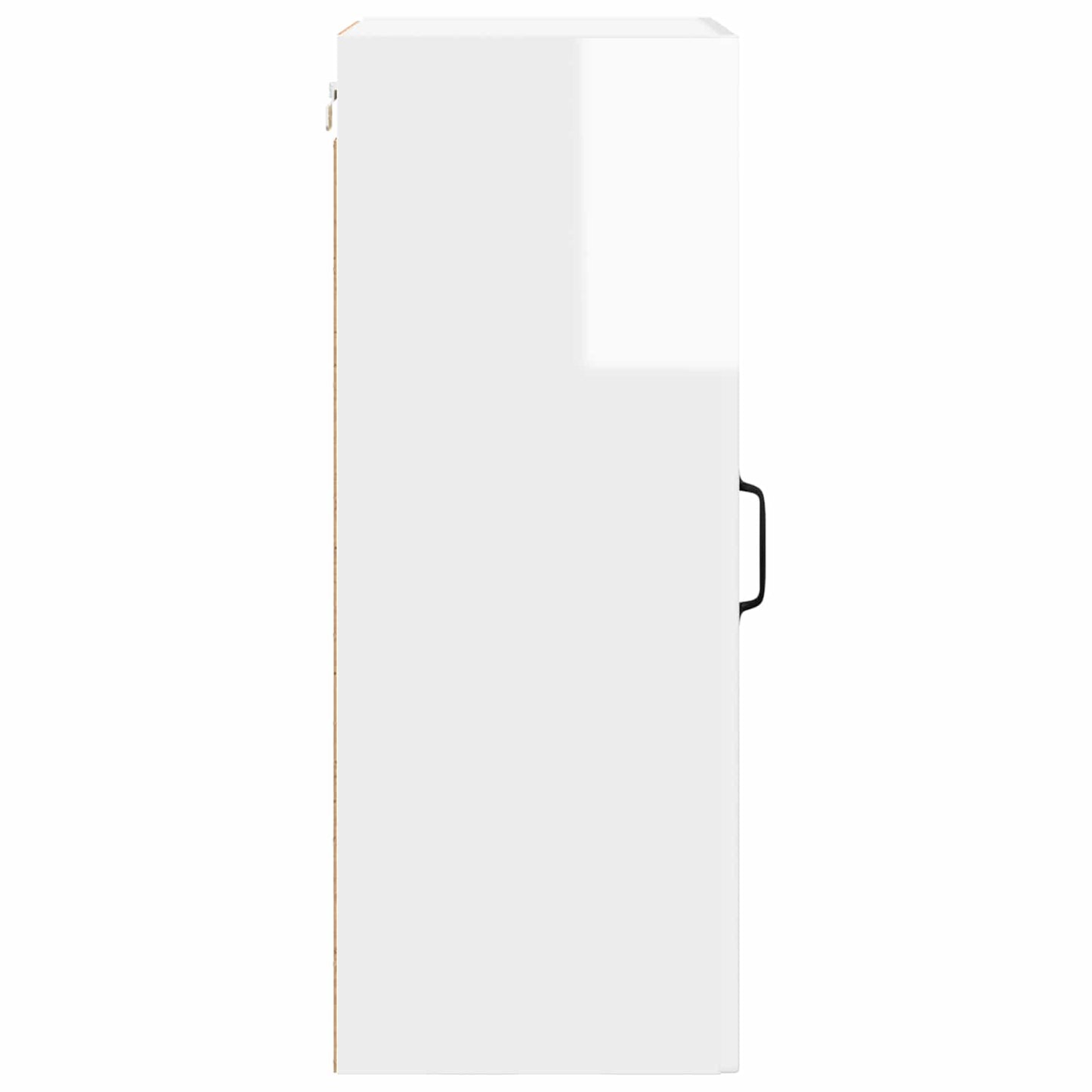 Mobile in vetro da parete PORTO 2 pcs Bianco Lucido