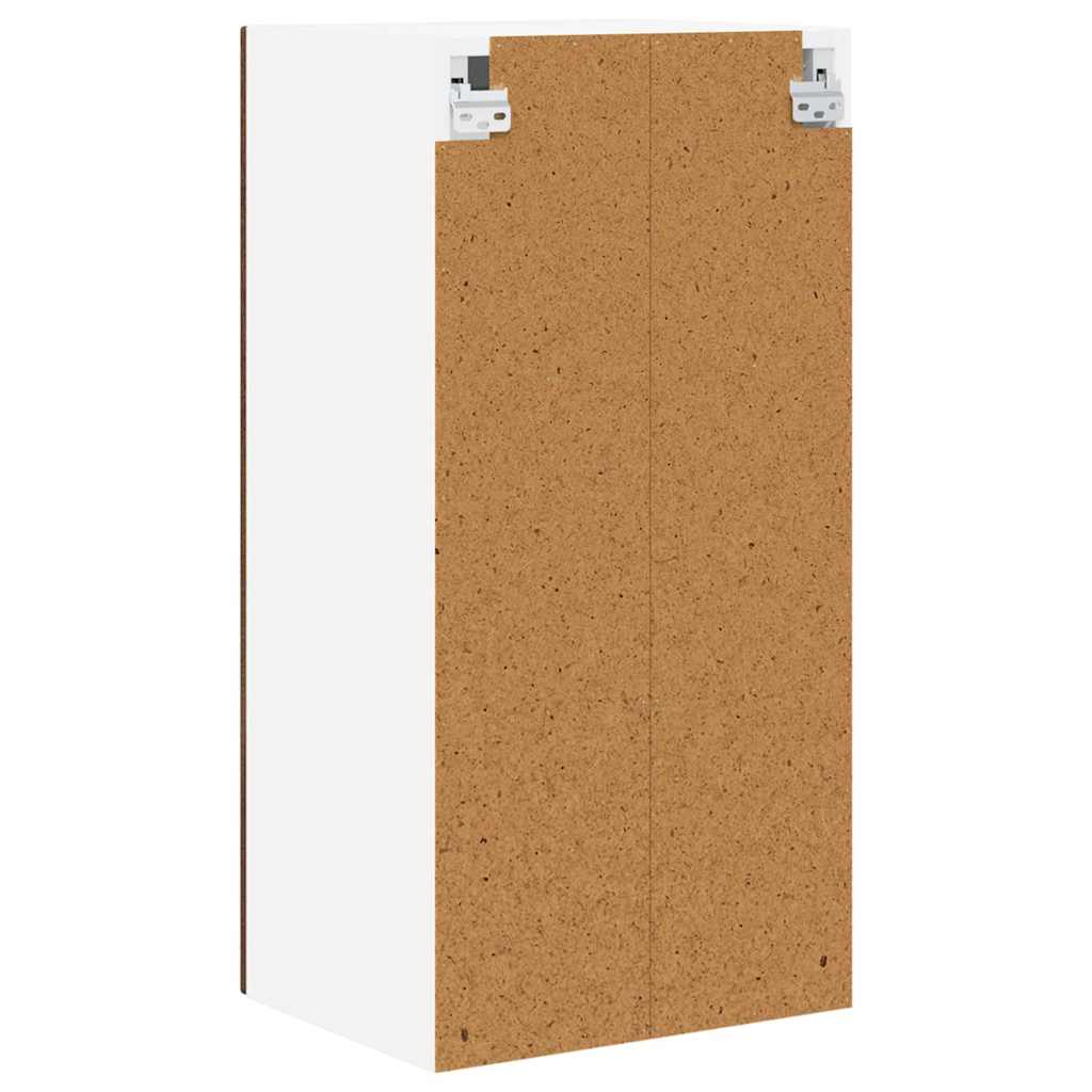 Mobile in vetro da parete PORTO Rovere Marrone 40 x 31 x 80 cm | homemem39