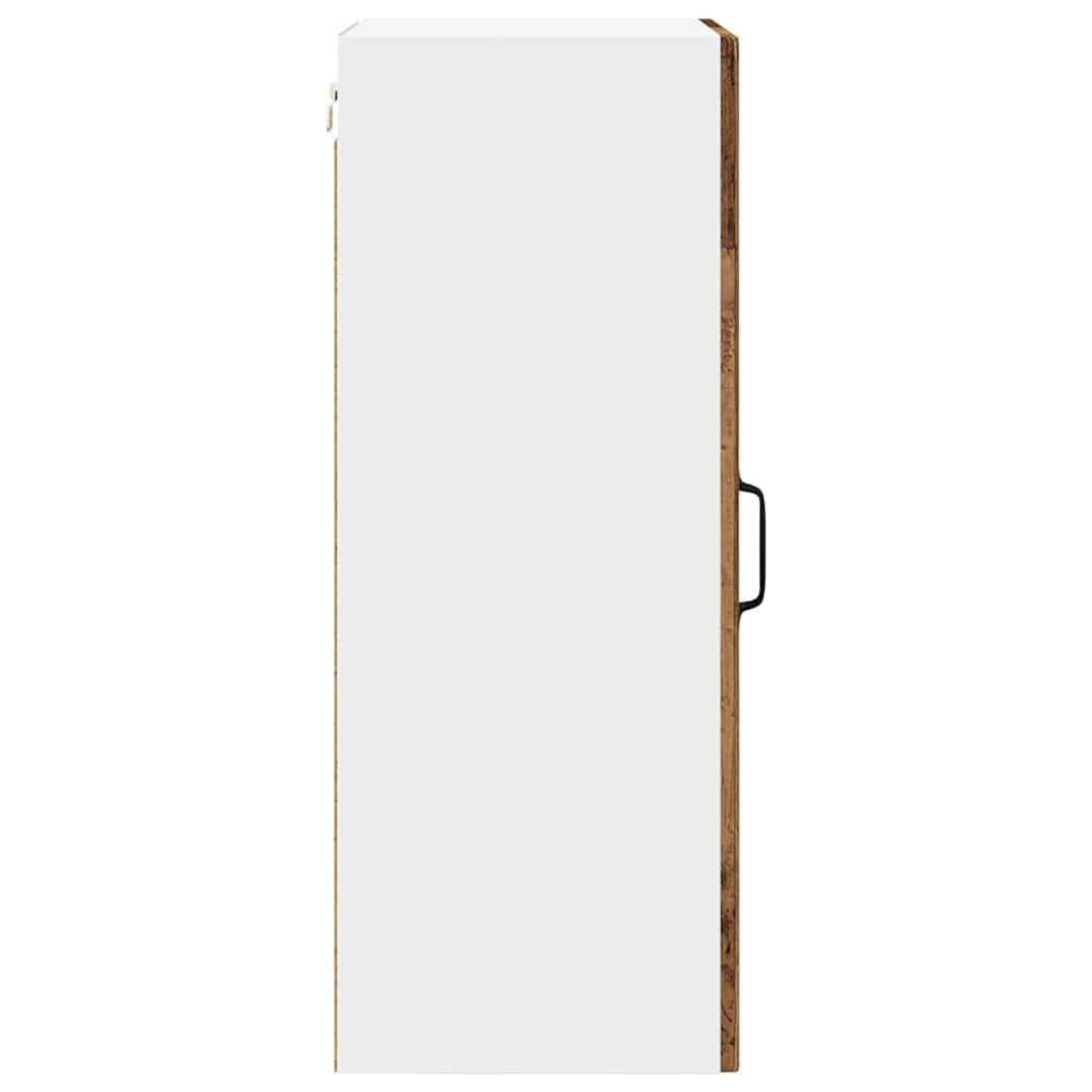 Mobile in vetro da parete PORTO Legno vecchio 40 x 31 x 80 cm | homemem39