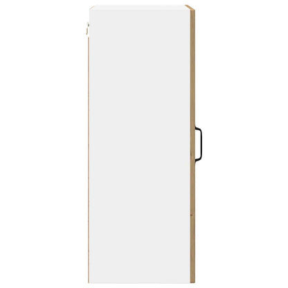 Mobile in vetro da parete PORTO 2 pcs Rovere artigianale | homemem39