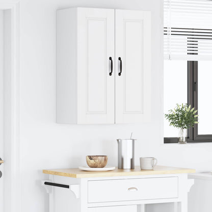 Armadietto a muro PORTO 2 pcs Bianco 30 x 31 x 80 cm | homemem39