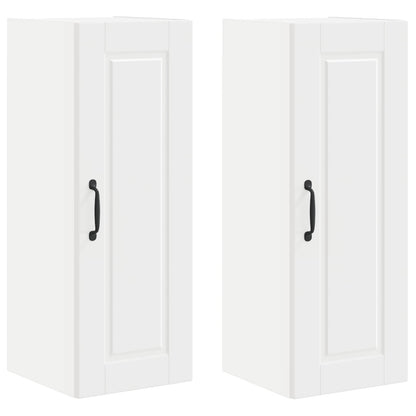 Armadietto a muro PORTO 2 pcs Bianco 30 x 31 x 80 cm