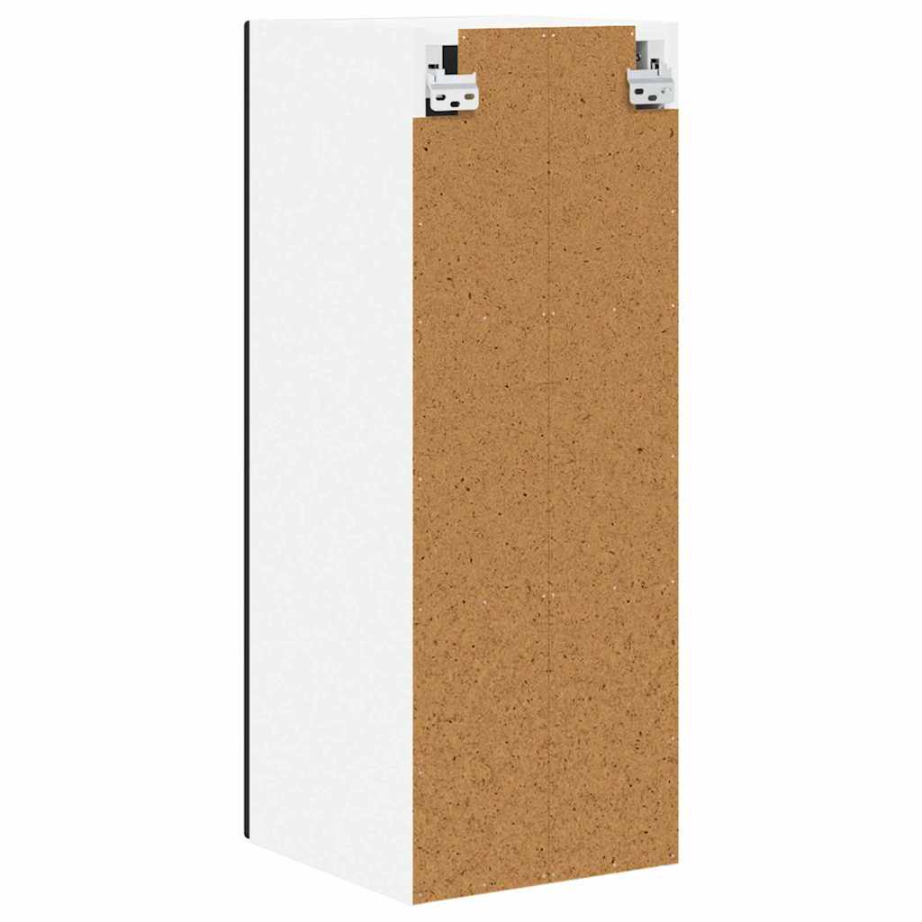 Armadietto a muro PORTO Nero 30 x 31 x 80 cm Legno multistrato | homemem39