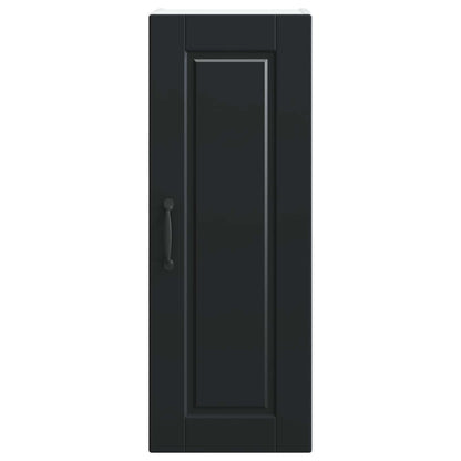 Armadietto a muro PORTO Nero 30 x 31 x 80 cm Legno multistrato | homemem39