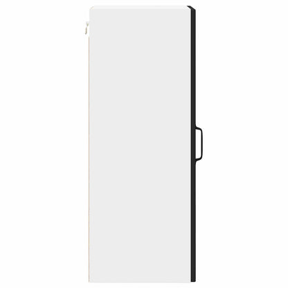 Armadietto a muro PORTO 2 pcs Nero 30 x 31 x 80 cm | homemem39