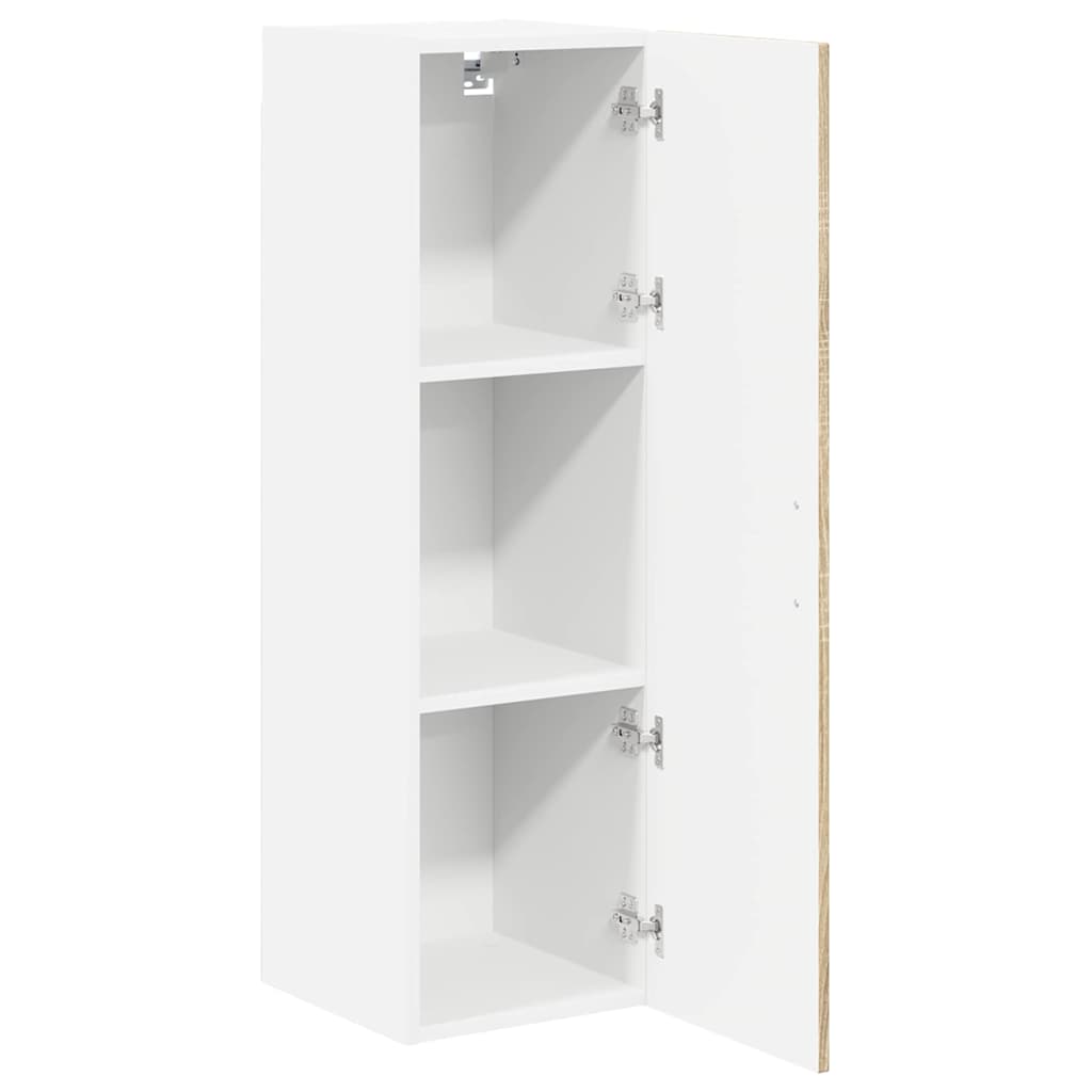 Armadietto a muro PORTO Rovere Sonoma 30 x 31 x 80 cm | homemem39