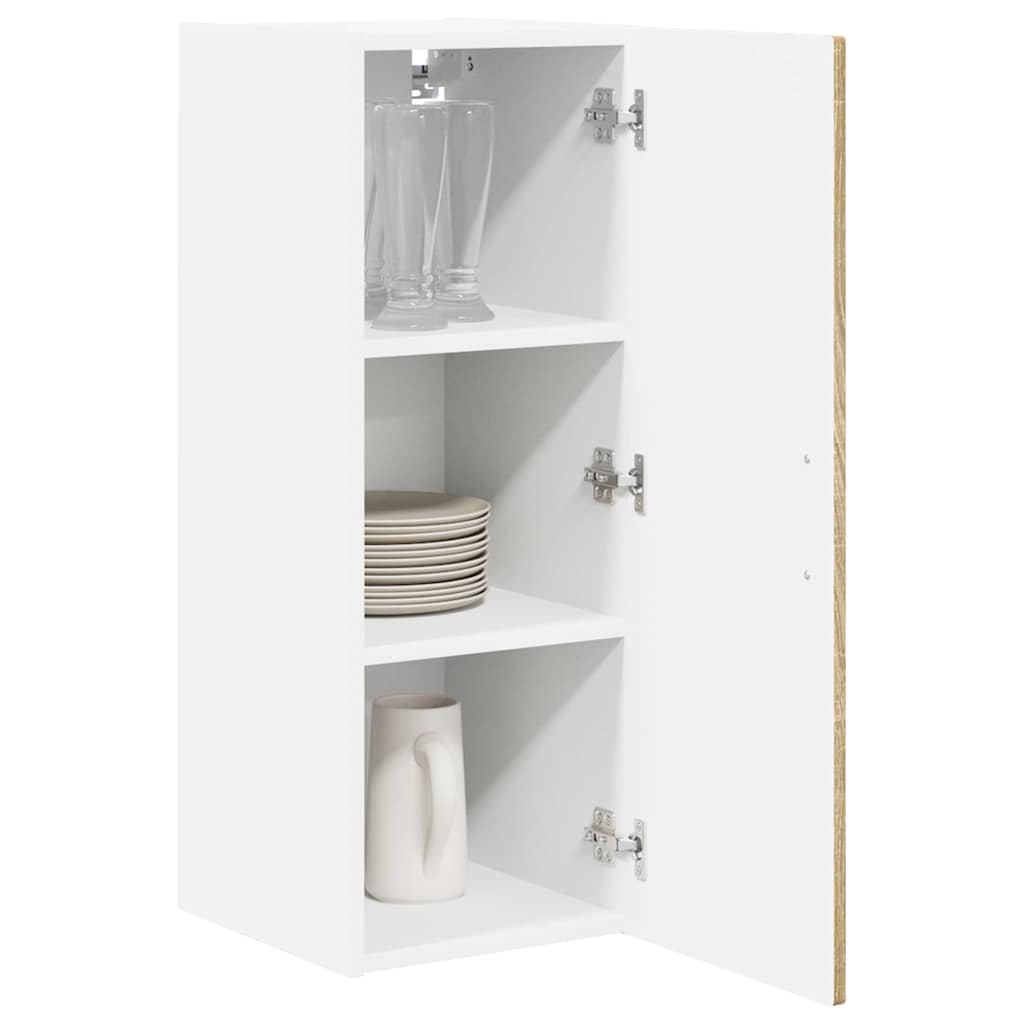 Armadietto a muro PORTO Rovere Sonoma 30 x 31 x 80 cm | homemem39