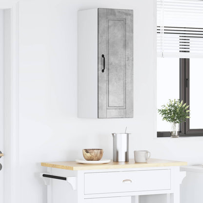 Armadietto a muro PORTO Grigio cemento 30 x 31 x 80 cm | homemem39