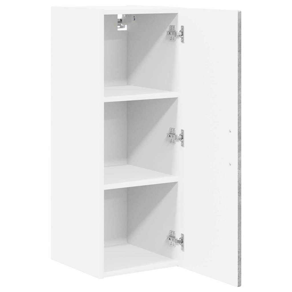 Armadietto a muro PORTO 2 pcs Grigio cemento 30 x 31 x 80 cm