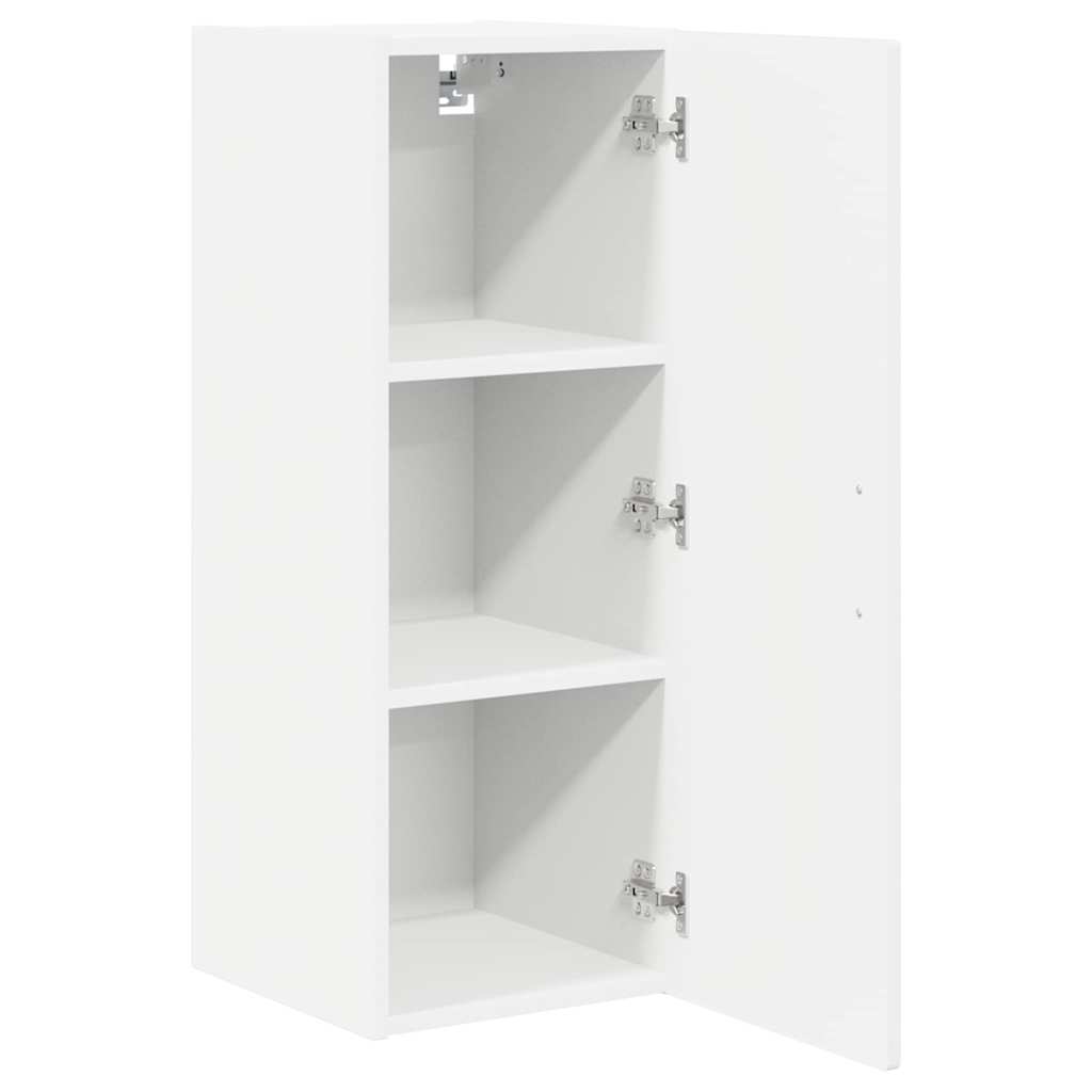 Armadietto a muro PORTO 2 pcs Bianco Lucido 30 x 31 x 80 cm