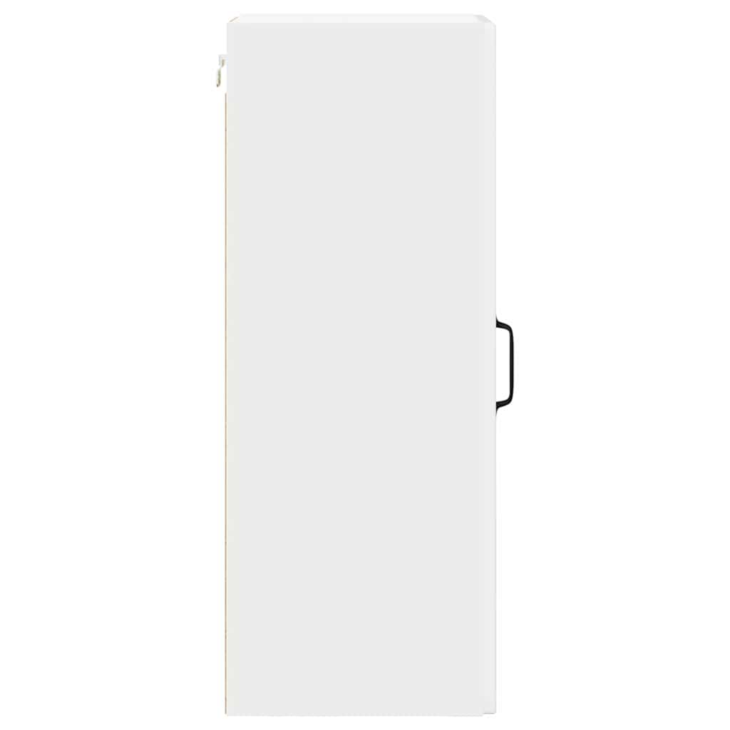 Armadietto a muro PORTO 2 pcs Bianco Lucido 30 x 31 x 80 cm | homemem39